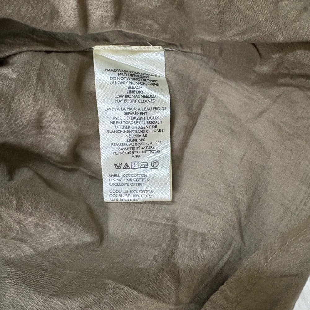 Anthropology Pilcro Khaki Long Sleeve Dress - Picture 13 of 14